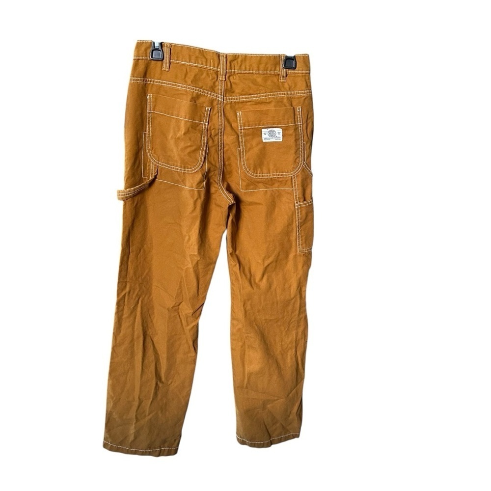 NWOT Women’s Urban Outfitters BDG Brown Canvas  Cotton Carpenter Pants SZ 26 - Picture 8 of 9